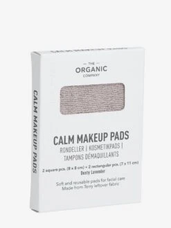 The Organic Company Calm Makeup Pads - Set Of 4 - Dusty Lavender