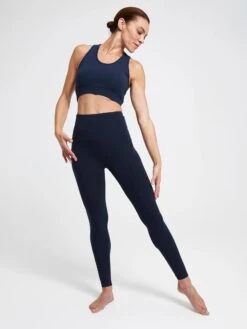 Asquith High Waist Leggings - Navy