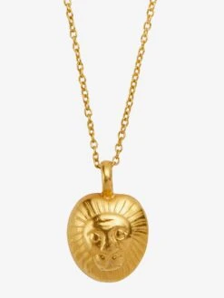 Goddess Charms God Of Courage & Inner Strength Necklace - Gold