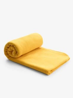 Yogamatters Cosy Fleece Yoga Blanket 24 Yogamatters Cosy Fleece Yoga Blanket -Clothing Shop Fleece Yoga Blanket Yellow 1