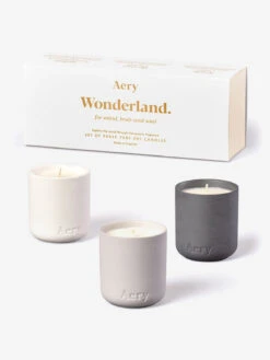 Aery Fernweh Collection Wonderland Votive Candle Gift Set Of 3