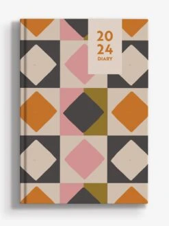 Once Upon A Tuesday A5 Hardcover 2024 Diary - Quilt Pattern