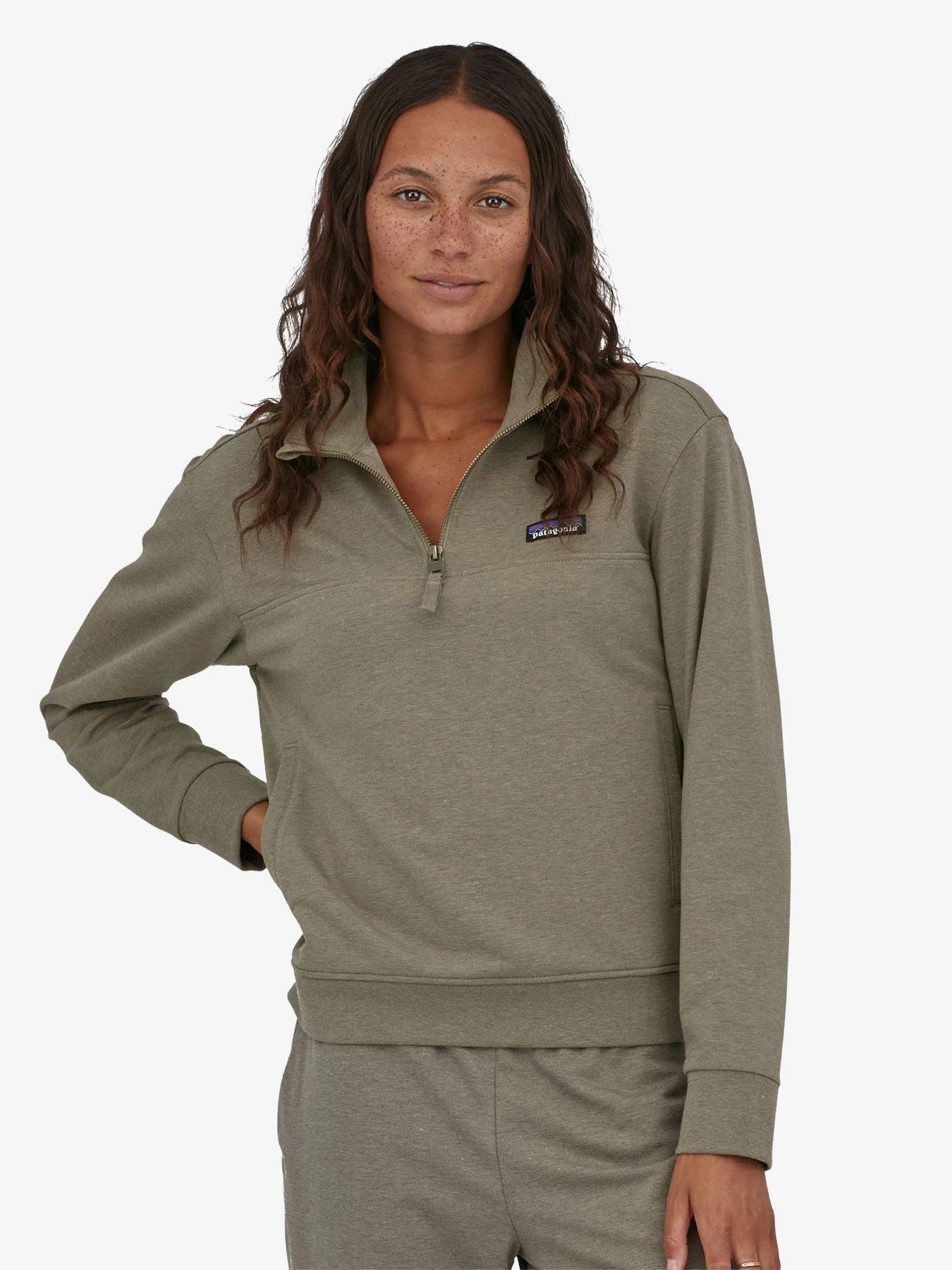 Patagonia Ahnya Pullover - Garden Green 1 Patagonia Ahnya Pullover - Garden Green