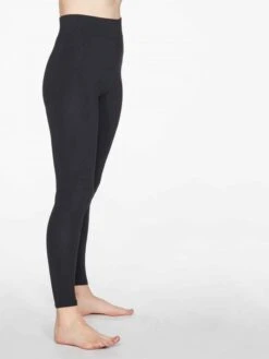 Thought Essential Bamboo & Organic Cotton Thick Leggings - Black