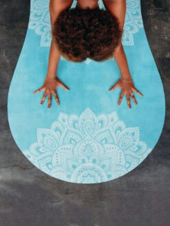 Yoga Design Lab Curve Mat - Mandala Turquoise -Clothing Shop Yoga Design Lab Curve 21 Dean Raphael HR 11
