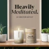 Aery Aromatherapy Candle - Heavily Meditated