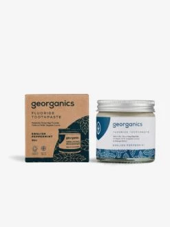 Georganics Fluoride Peppermint Toothpaste - 60ml