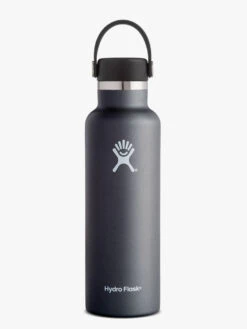 Hydro Flask 621ml (21oz) Standard Mouth With Flex Cap - Black