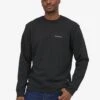 Patagonia Fitz Roy Icon Uprisal Crew Sweatshirt - Ink Black