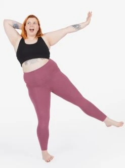 Yogamatters Eco High Rise 7/8 Yoga Leggings -Clothing Shop pink 7 8 legging c2027c17 7ed0 4f2b 98a4 8e493de23b34