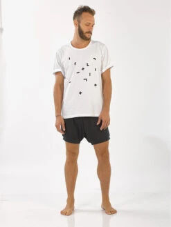 Anjaly Men's Pune Pants - Black -Clothing Shop pune pant mens black clpunembk 1 2