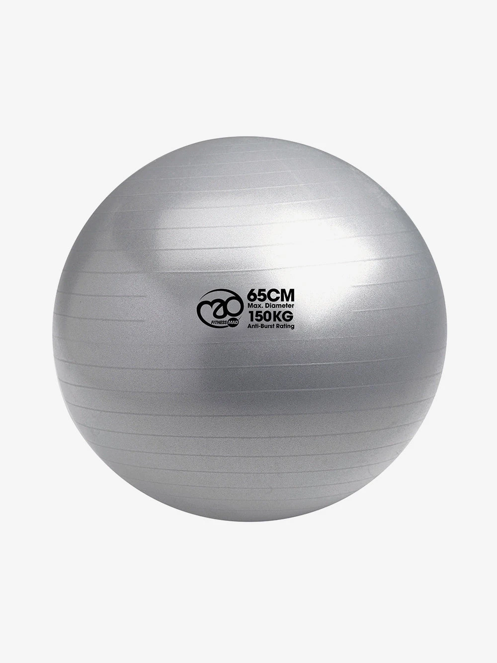 Yoga-Mad 150kg Anti-Burst Swiss Ball Including Pump- 65cm 1 Yoga-Mad 150kg Anti-Burst Swiss Ball Including Pump- 65cm