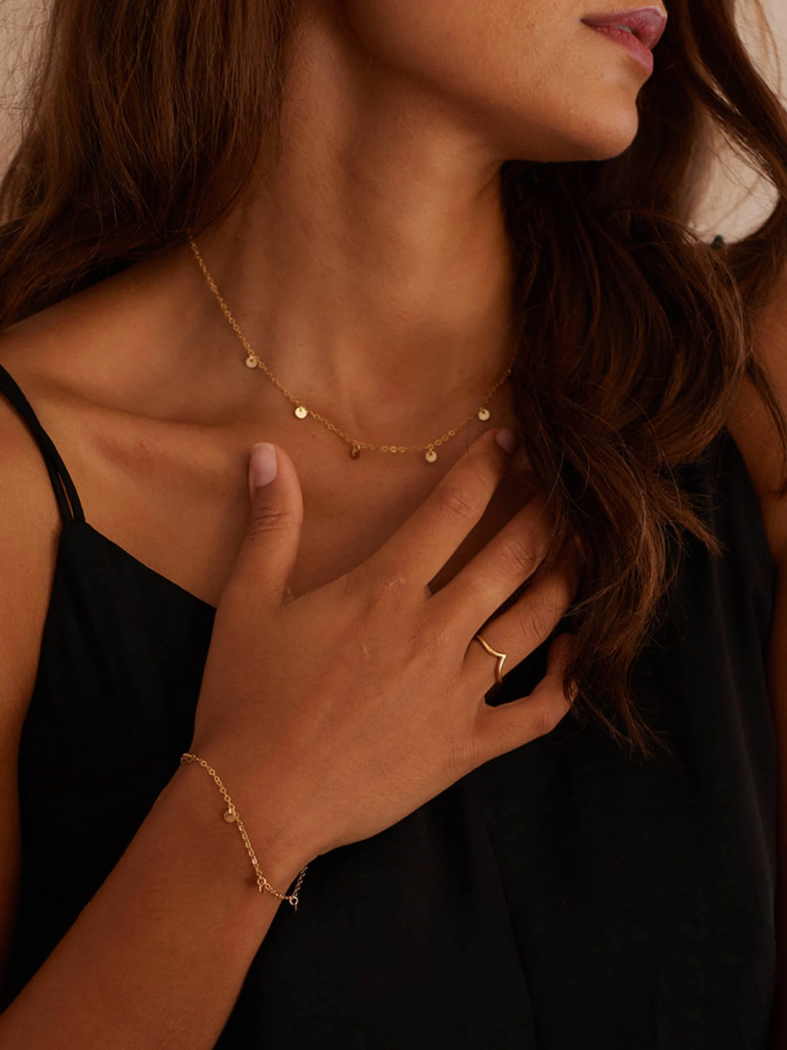 Wanderlust Life Telltale Chain Bracelet - Gold 2 Wanderlust Life Telltale Chain Bracelet - Gold - Image 2