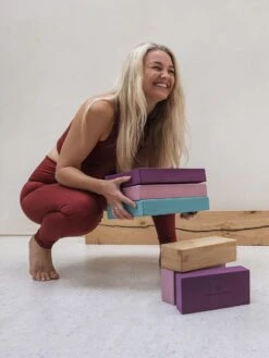 Yogamatters Yoga Block - Box Of 20 -Clothing Shop yoga blocks yogamatters foam lightweight 1