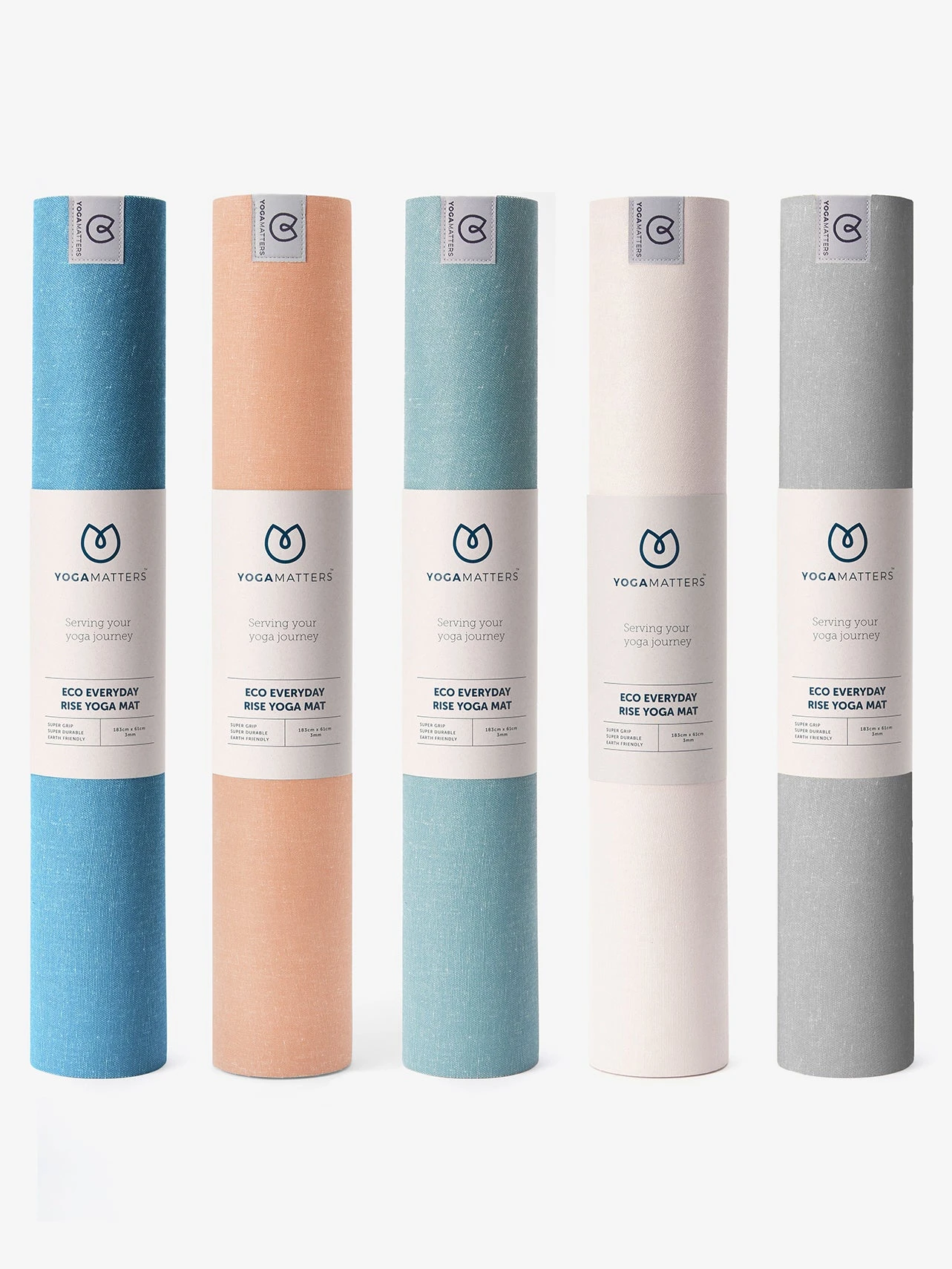 Yogamatters Eco Rise Yoga Mat - Box Of 6 1 Yogamatters Eco Rise Yoga Mat - Box Of 6